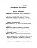 Derecho Penal II Delitos [ Principios fundamentales ]