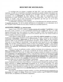 Resumen De Sociología. Página 1