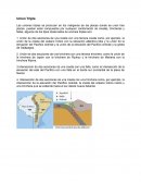 Traduccion union triple geologia