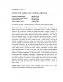 REVISIÓN CIENTÍFICA TRASPLANTE DE ÓRGANOS Y TERAPIA CELULAR