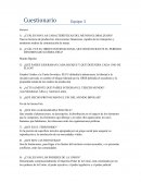 Geografia - Cuestionario