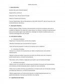 Análisis de puesto I.- Datos Generales