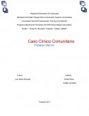 Caso clinico de Prolapso uterino