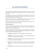 EL JUICIO DE CRISTO LOS DOS JUICIOS DE JESUS