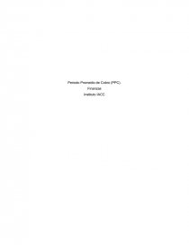 Periodo Promedio de Cobro (PPC). Finanzas. Página 1