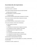 Desarrollo emprendedor definiciones