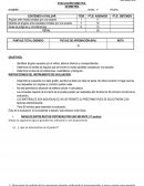 MATEMÁTICA EVALUACIÓN SUMATIVA GEOMETRÍA