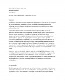 Actividad: resumen presentación y expectativas del curso