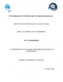 La importancia de saber microbiologia para un enfermero
