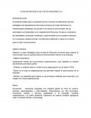 PLAN ESTRATEGICO DE COATS HONDURAS S DE ADMON