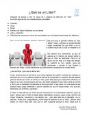 ¿Qué es un líder?¿Qué es forjar y por qué lo defino así?