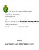 ¿Por qué elegí la docencia como futura profesión?