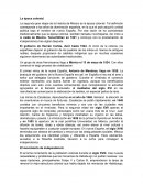 Breve historia de México.La época colonial