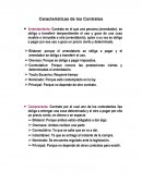 Caracteristicas de los Contratos