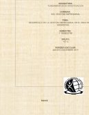 DESARROLLO DE LA GESTIÓN EMPRESARIAL EN EL ÁREA DE FINANZAS Y MARKETING