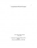 Conceptualización Planeación Estratégica