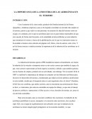 LA IMPORTANCIA DE LA INDUSTRIA DE LAS AEROLÍNEAS EN EL TURISMO