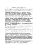 Historia de las teorias de la cultura