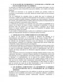 EVALUACIÓN DE INVERSIONES Y ANÁLISIS DE LA POLÍTICA DE FINANCIAMIENTO DE UNA EMPRESA