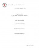 Reporte de lectura “El juego infantil y sus posibilidades educativas”