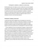 Participación ciudadana y calidad de la democracia