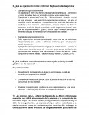 ¿Qué es organización formal e informal?