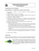 GUÍA DE APRENDIZAJE Nº 1 DIAGNOSTICO DE LA GESTIÓN DEL TALENTO HUMANO