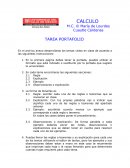 Calculo TAREA PORTAFOLIO