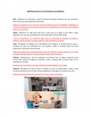 Aplicación de las 5’s en la vida diaria en la Habitación