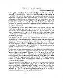 El terror de la supuesta seguridad