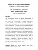 ENFOQUE DE LA ETICA EN EL BIENESTAR ANIMAL