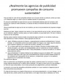 Como se da ¿Realmente las agencias de publicidad promueven campañas de consumo sustentable?