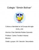 Cultura e Identidad en la Europa del siglo XVIII y XIX
