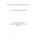 SOLUCIÓN CASO PRÁCTICO UNIDAD I MATEMÁTICAS APLICADAS