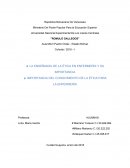 FACTORES INHERENTES A LA ENSEÑANZA DE LA ÉTICA EN ENFERMERÍA Y SU IMPORTANCIA