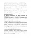 TECNICAS DE ENTRENAMIENTO EN CUANTO AL LUGAR DE APLICACIÓN