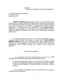 DIVORCIO NECESARIO, PENSIÓN ALIMENTICIA