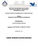 DIFERENTES TIPOS DE SISTEMA DE INFORMACION