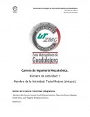 Carrera de Ingeniería Mecatrónica