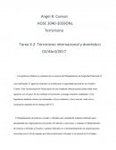 Tarea 4.2: Terrorismo internacional y doméstico