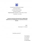 ANALISIS DEL PROCESO DE REALIZACIÒN DE LA MERMA DIARIA ADMINISTRATIVA EN FARMAHORRO KDA, CIUDAD BOLIVAR ESTADO BOLIVAR