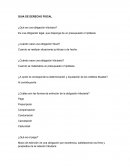 GUIA DE DERECHO FISCAL ¿Qué es una obligación tributaria?