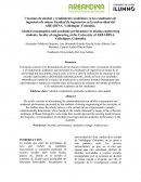 Consumo de alcohol y rendimiento académico en los estudiantes de ingeniería de minas