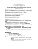 Actividad sobre la problemática del horizonte de sentido entre la modernidad y la postmodernidad