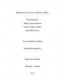 Reglamentos de la universidad de córdoba