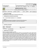 Informe ejecutivo FPJ-3: Acceso carnal violento agravado y porte ilegal de arma de fuego