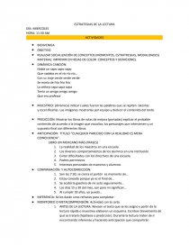ESTRATEGIAS DE LECTURA ACTIVIDADES. Página 1