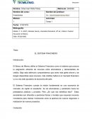 Inversiones tarea 1 EL SISTEMA FINANCIERO
