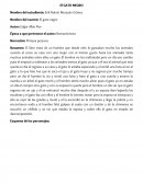 Análisis de libros (El Gato Negro, El Collar y La Tosca)