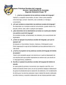 Asignatura: Prácticas Sociales del Lenguaje.